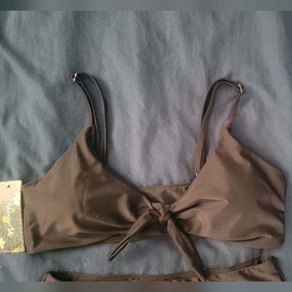 NWT-Blooming Jolly- 2 peice Black Swimsuit Size M - Picture 2 of 13